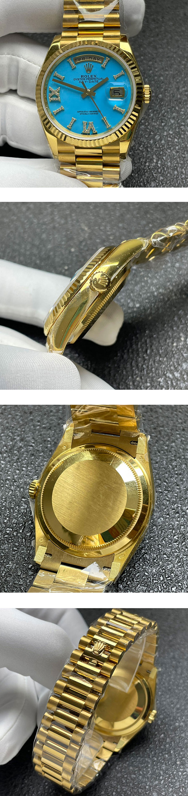 【グリーン】【36mm】デイデイト  M128238-0071高級腕時計